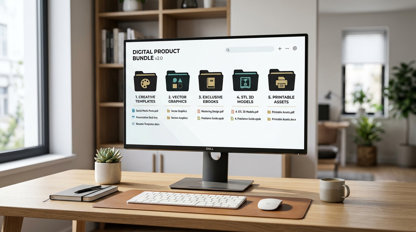 How to Create a Digital Bundle That Sells - Premium Digital Product Collection